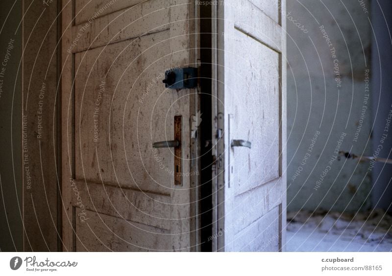 Door to door Decline Scratch mark Shaft of light Bad weather Door handle Loneliness Doorframe Lanes & trails Colour hand-lock pale light child's perspective