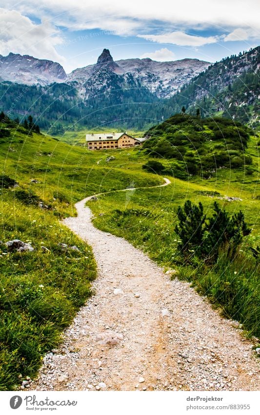 The way to the Kärlingerhaus at Funtensee Vacation & Travel Tourism Adventure Far-off places Hiking Environment Nature Landscape Plant Summer Hill Rock Alps