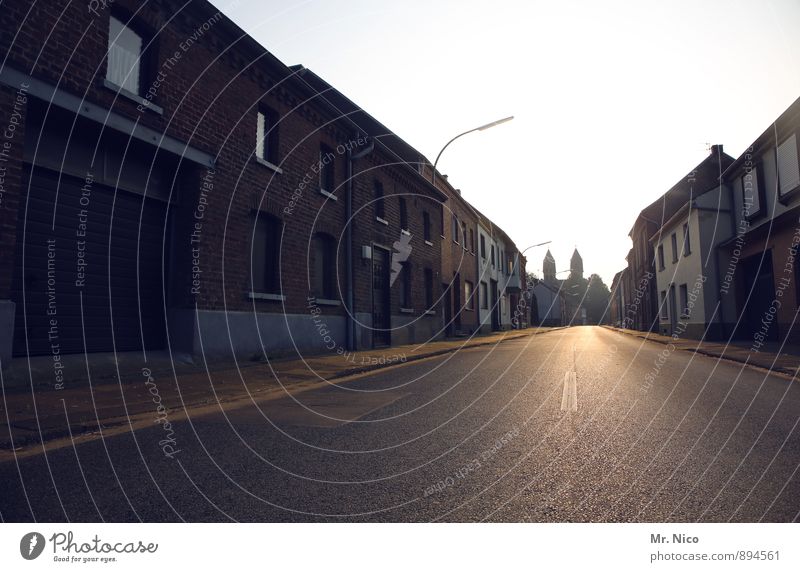 for life Sky Small Town House (Residential Structure) Detached house Church Building Architecture Calm Village Loneliness Street Uninhabited Home country