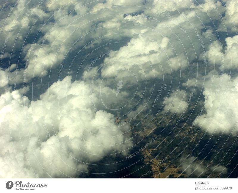 Cloudless Clouds Ocean Dark Airport Aviation Sky Blue Bright