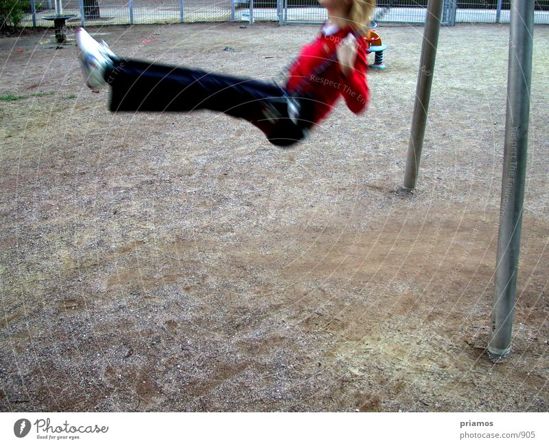 rock Swing Playground Playing Human being