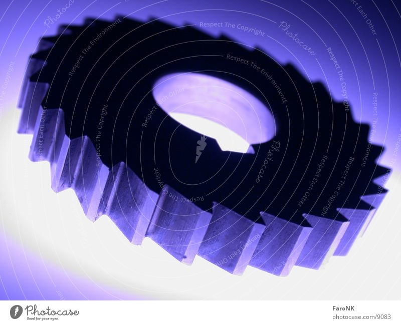 Milling cutter 02 Tool Macro (Extreme close-up) Close-up milling cutters Metal