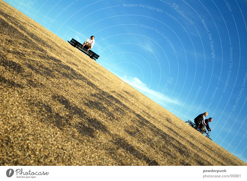 downhill Style Across Bicycle Edge Half Colour Boredom Crazy Bench Wait cut Sky Stone Street Lanes & trails Perspective forest move down Division