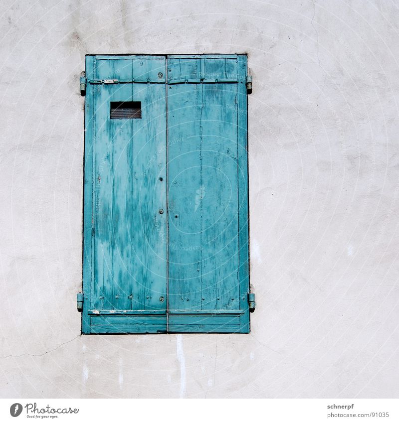 Closed today. Window Wood House (Residential Structure) Simple Wall (building) Green Vacation & Travel Two-tone France Loneliness Southern France Painted Room