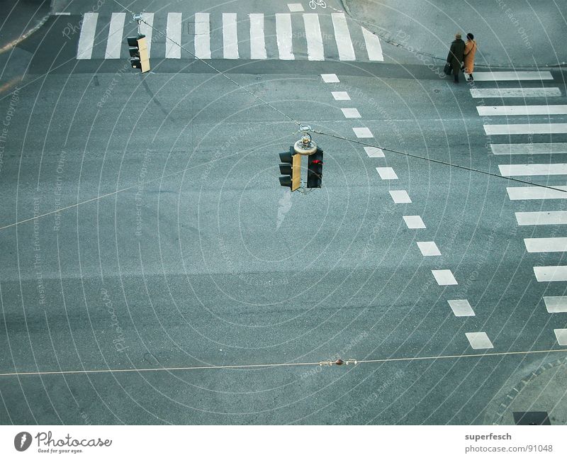 rush hour Transport Traffic infrastructure Pedestrian Street Traffic light Together Loneliness Zebra crossing Empty Traverse Mixture Colour photo Exterior shot