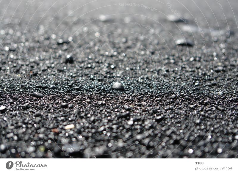 Beach sand in the light Stone Pebble Coast Sand Macro (Extreme close-up) Bright Reflection