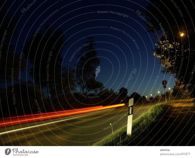 manifestation Night Twilight Dark Blur Exposure Stripe Wayside Tripod Narrow Speed Dangerous Calm Moody Glimmer Progress Tree Loneliness Europe The Ruhr Freedom