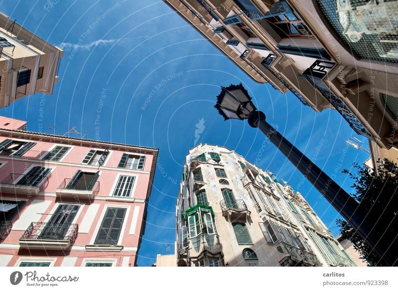 old town Vacation & Travel Tourism Far-off places House (Residential Structure) Beautiful weather Town Downtown Old town Architecture Wall (barrier)