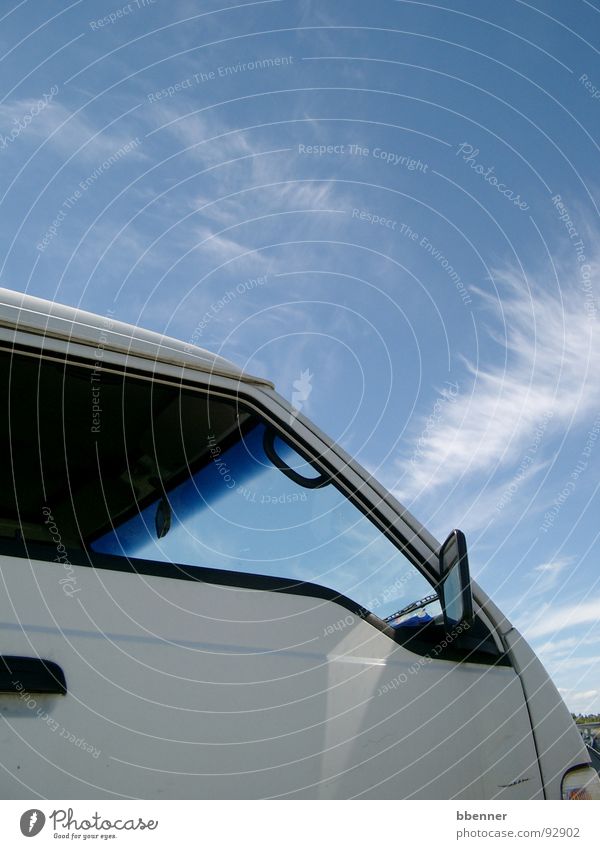 summer sky Summer Clouds Vacation & Travel Window Sky Car Bus Window pane