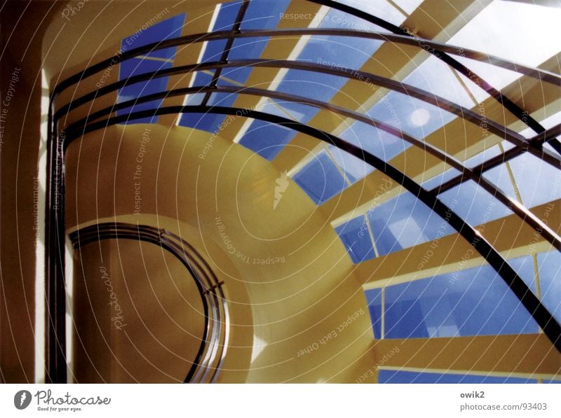 Curved lines Freedom Sightseeing Interior design Cloudless sky Beautiful weather House (Residential Structure) Tower Manmade structures Building Architecture