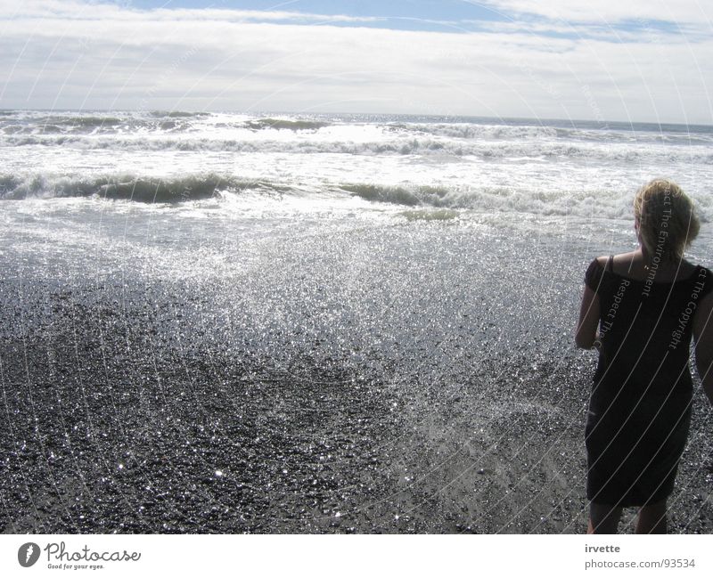 Ocean soul Sky Tide Beach Summer USA Coast ocean Oregon coast Pasific ocean clouds Gold Beach lonely soul Nightwish sunlight radiant beach Wind lustre waves