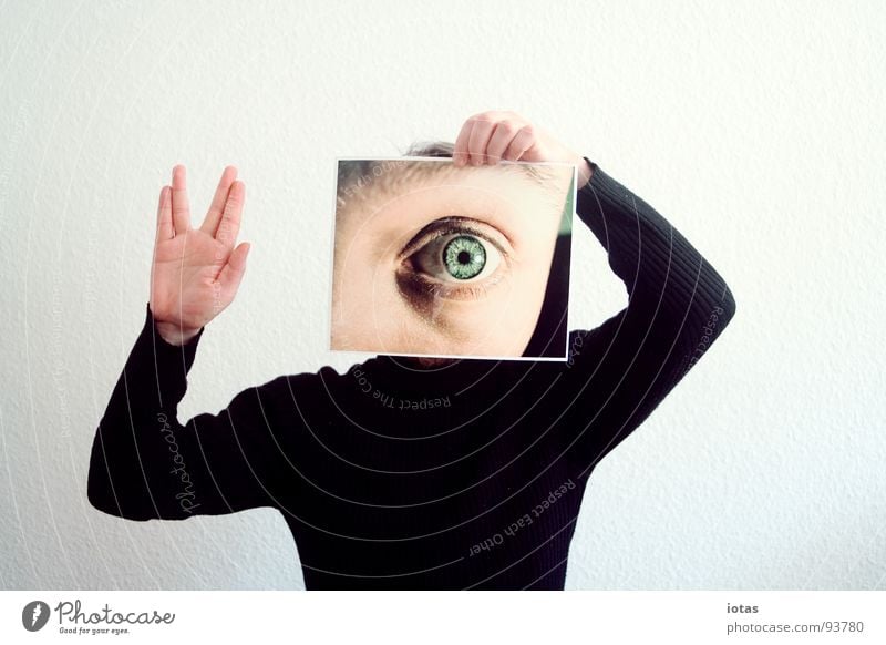 photo: first contact Looking Photography Welcome Perspective Abstract Gesture Search Eyewitness Roll-necked sweater Ingrain wallpaper Media Education Sign