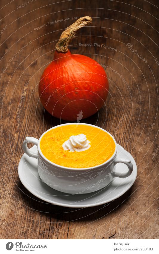 shark soup Food Vegetable Soup Stew Nutrition Dinner Bowl Eating Cheap Good Authentic Soup plate Pumpkin Pumpkin time Pumpkin soup Hokkaido Cream cream topping