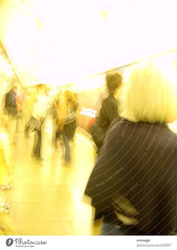 London Tube Underground Light Human being