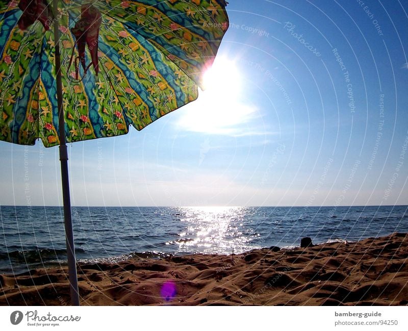 On the beach of Corfu Vacation & Travel Greece Beach Ocean Sunset Longing Bikini Back-light Sunshade Summer Coast Sand Evening