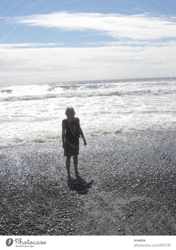 silver wave Sky Tide Beach Summer Coast Ocean Oregon coast Pasific ocean clouds Gold Beach sunlight radiant beach Wind lustre waves water Sand