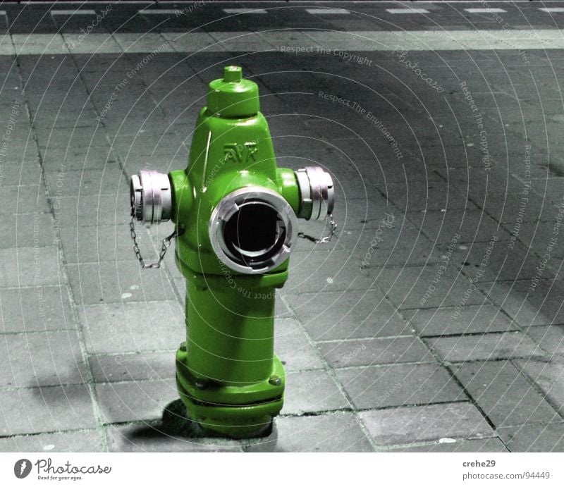 fire alarm Fire hydrant Hose Burn Erase Green Open Water for firefighting Provision Blaze fire-fighting water supply Fire department Item flushing