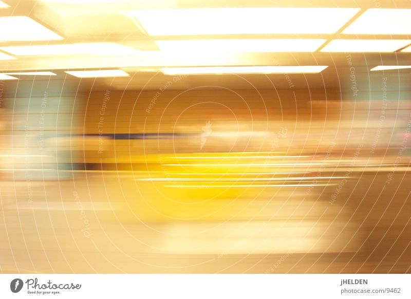 motionblur Munich Long exposure London Underground Open Means of transport Yellow Emotion design Train station longtime exposure mvv www.jHELDEN.com yHELDs