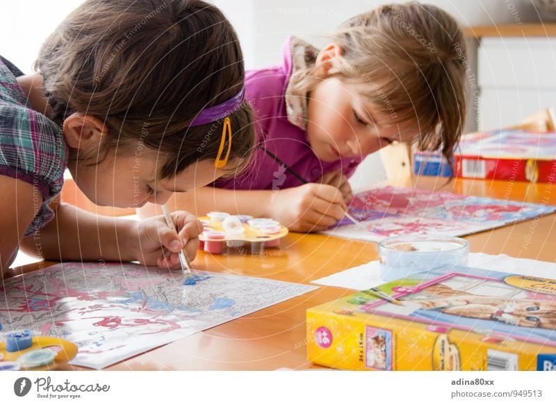 creativity Parenting Education Kindergarten School Study Classroom Schoolchild Student Girl Friendship Art Painter Work of art Draw Enthusiasm Passion Effort