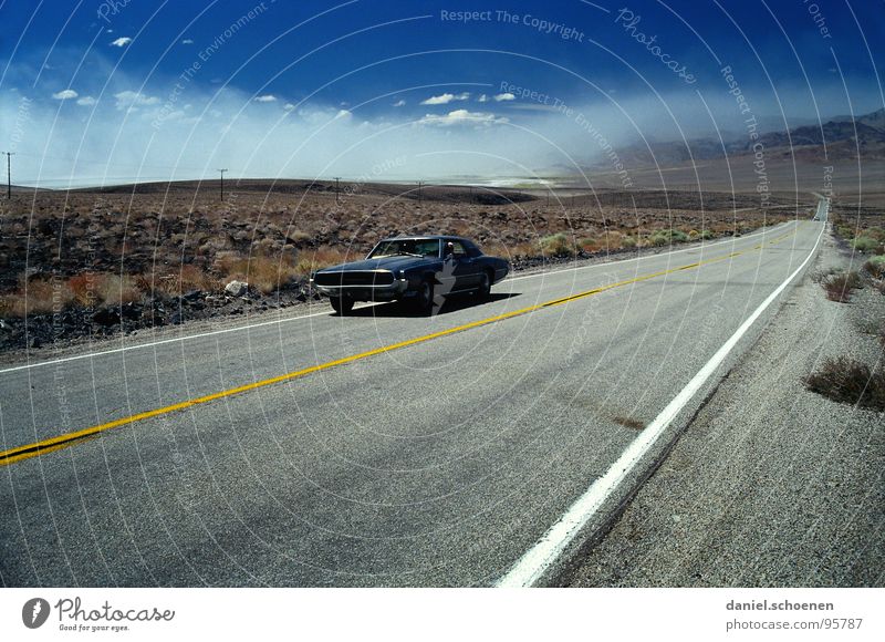 on the road Horizon Motoring Loneliness Empty Background picture Vacation & Travel Wanderlust Red Black Uninhabited Right ahead Americas F-16 Thunderbird Dry