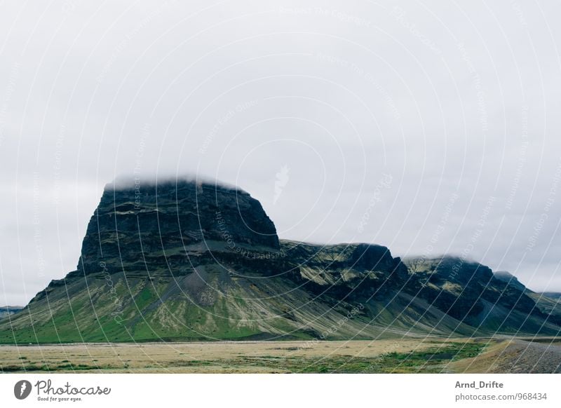 Iceland Vacation & Travel Trip Adventure Far-off places Freedom Environment Landscape Plant Elements Earth Air Sky Clouds Climate Bad weather Rain Hill Rock