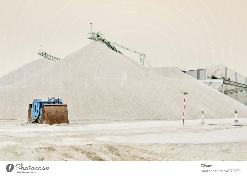 industrial romance Industrial plant Gravel plant Conveyor belt Mine tower Esthetic Simple Gloomy Town Warmth Romance Loneliness Idyll Arrangement Calm