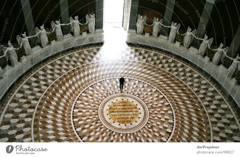 surrounded Portal Loneliness Light Pattern Sculpture Ornament Monument Architecture Circle Human being Angel