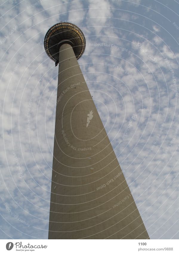 tower Architecture Tower Berlin Tall GDR Vantage point