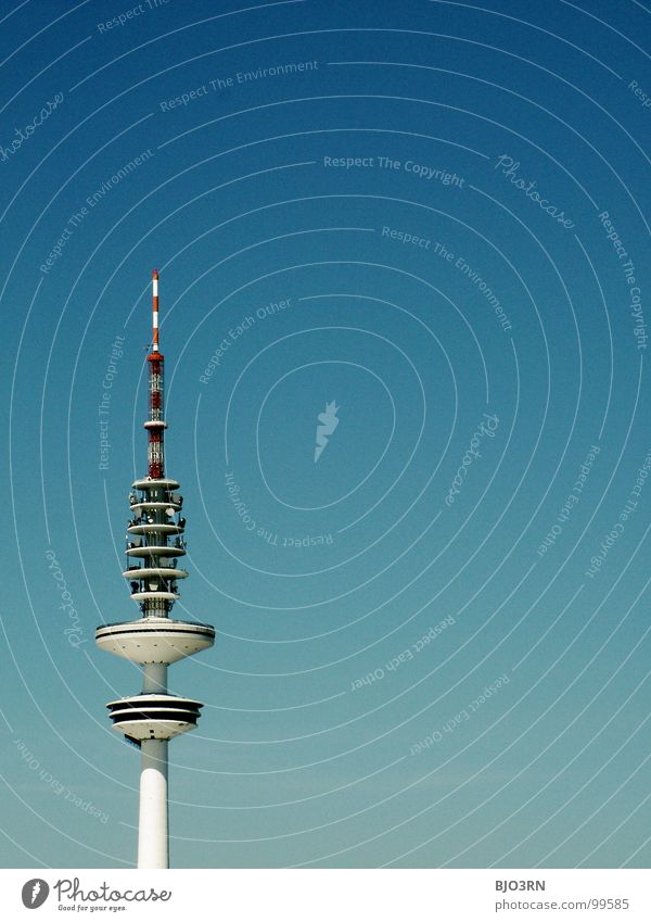 Heinrich's Telemichel Multicoloured Europe Transmitting station Germany Travel photography Art Portrait format Colour photo Summer Landmark Monument