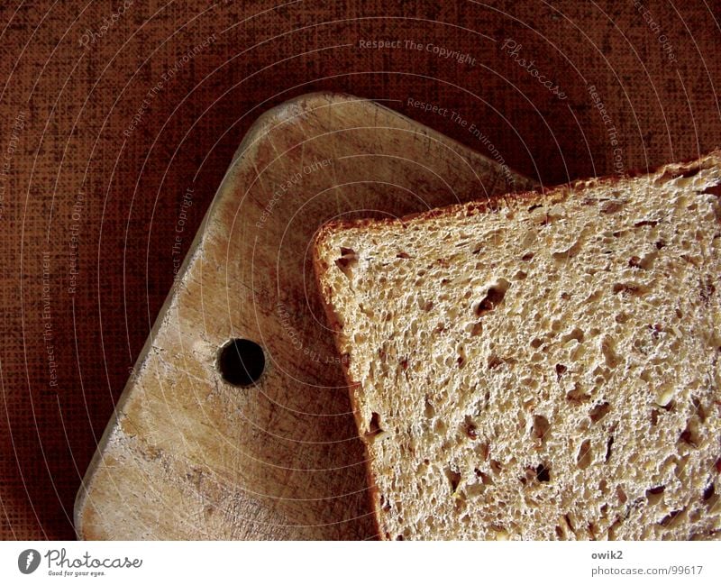 Command Colour photo Subdued colour Interior shot Close-up Detail Structures and shapes Deserted Copy Space top Day Shadow Dough Baked goods Bread Nutrition