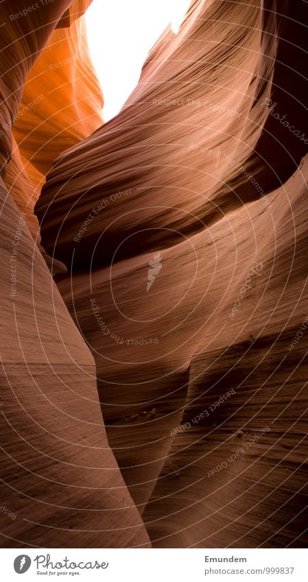 Antelope Canyon II Environment Nature Desert Esthetic Exotic Orange Red West USA Americas Arizona South West Round Organic Flow Soft bubble undulating